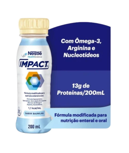 Impact 200ml Baunilha Nestle