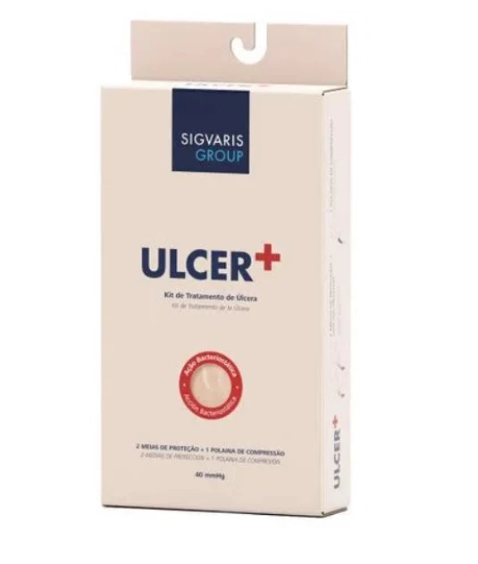 Kit de Meias para Úlceras Sigvaris Ulcer + P2