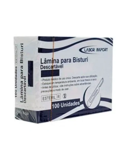 Lamina Bisturi Unitário Labor Import