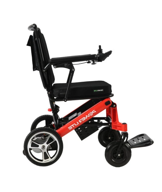 Cadeira de rodas motorizada pop power lite de lado