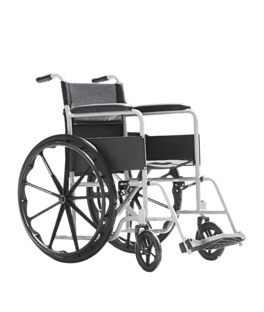 Cadeira De Rodas Pro8000 46cm Aço 110kg Procirurgica