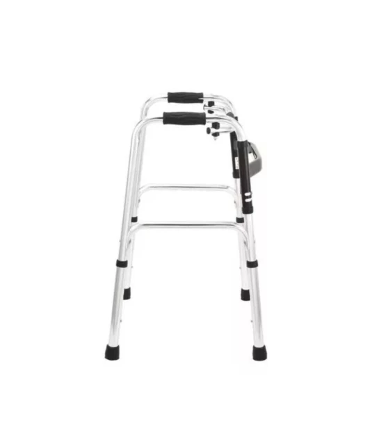 Andador Alumínio Pro150 130kg Articulado Prata Procirurgica