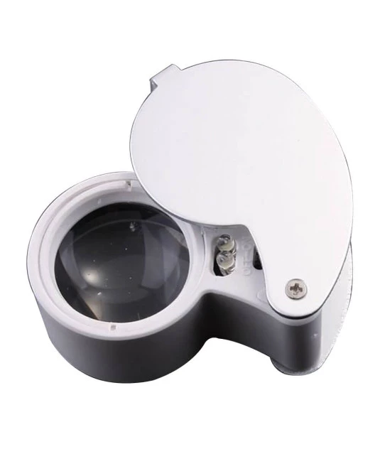 Lupa de Bolso com Led 40x Copartiner