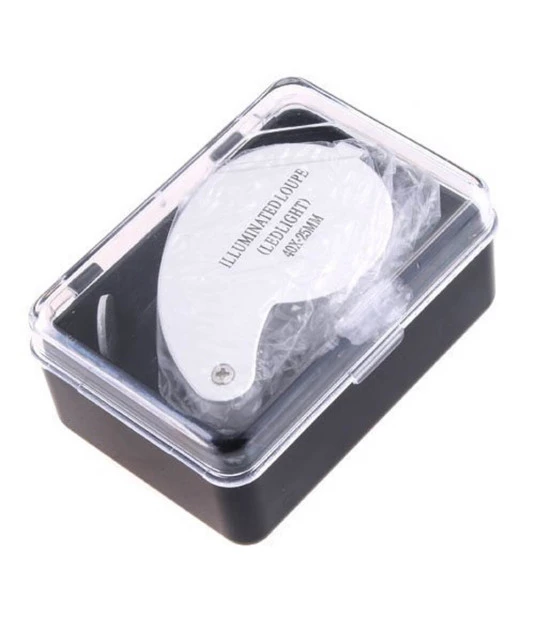 Lupa de Bolso com Led 40x Copartiner