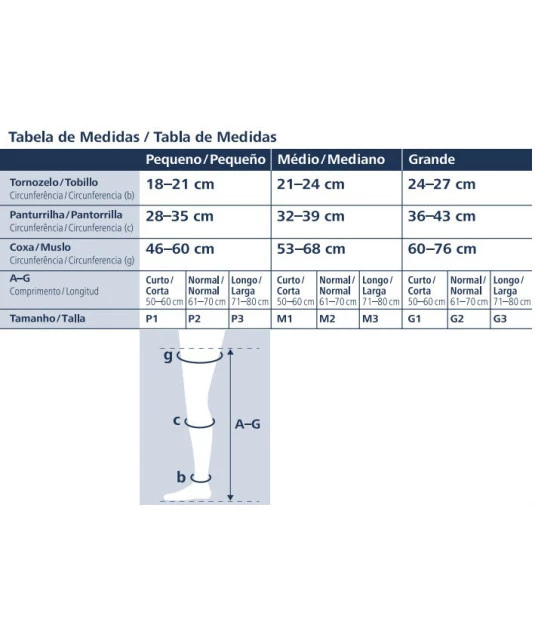 Meia de Compressão Meia Calça Gestante Sigvaris Comfort 20-30 mmHg