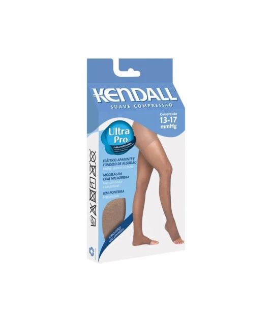Meia Suave Compressão Meia Calça Sem Ponteira Kendal