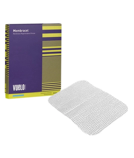 Caixa com o Curativo Membracel Retangular 10x7,5cm Esporos (1-2mm até 2-3mm) Membracel 