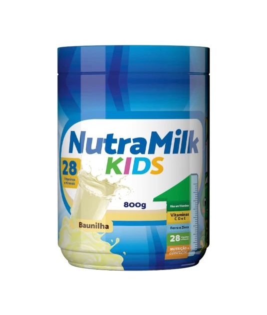 Nutra Milk Kids Complemento Alimentar Infantil 800g - Chocolate