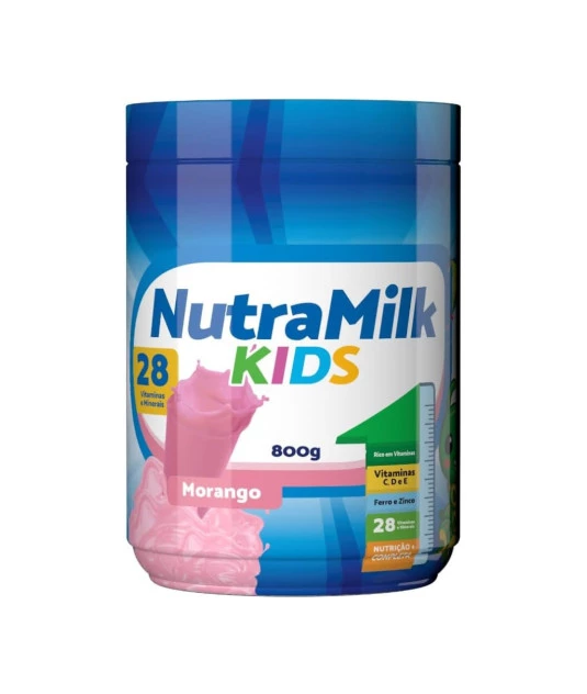 Nutra Milk Kids Complemento Alimentar Infantil 800g - Chocolate