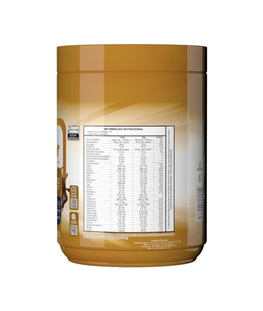 Nutra Senior Adulto 50+ Complemento Alimentar 800g - Chocolate 