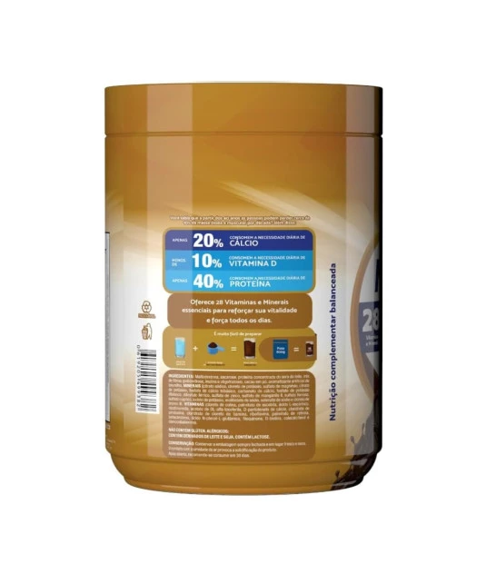 Nutra Senior Adulto 50+ Complemento Alimentar 800g - Chocolate 