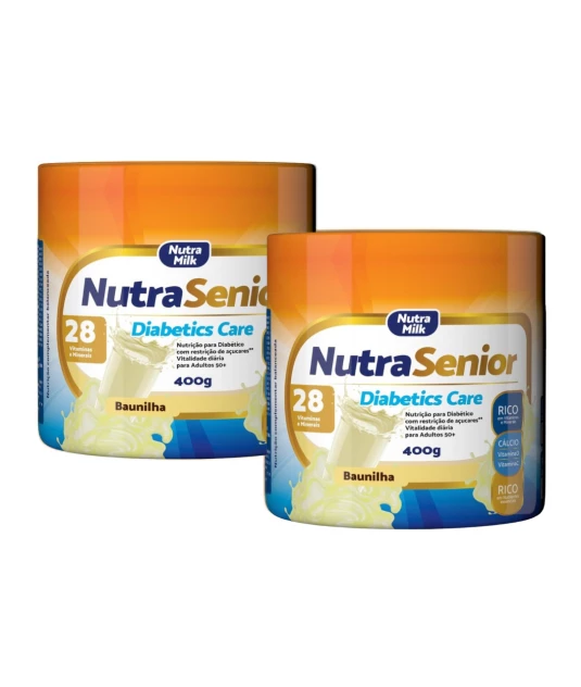 Nutra Senior Adulto 50+ Diabetics Care Zero Açucar 400g
