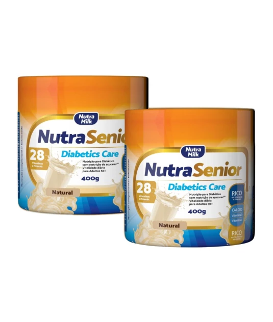 Nutra Senior Adulto 50+ Diabetics Care Zero Açucar 400g