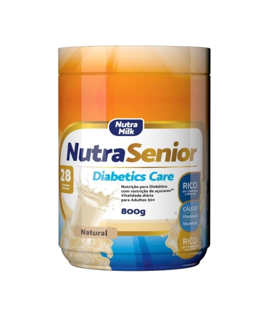 Nutra Senior Adulto 50+ Diabetics Care Zero Açucar 800g 