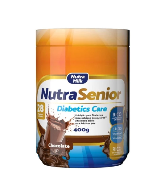 Nutra Senior Adulto 50+ Diabetics Care Zero Açucar 800g 
