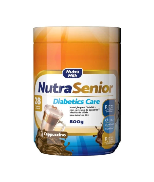 Nutra Senior Adulto 50+ Diabetics Care Zero Açucar 800g 
