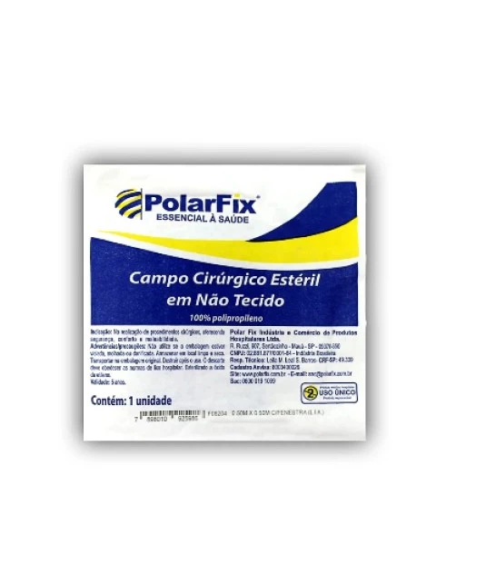 Campo Cirurgico Esteril Fenestrado em TNT Polarfix