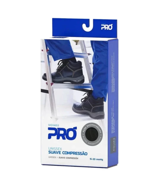 Meia Pro 15-20 Preta Sigvaris