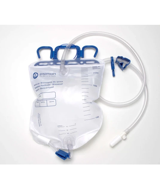 Coletor Urina Sistema Fechado 2000ml 