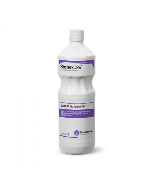 Clorexidina Riohex Degermante 2% 1000ml Rioquimica