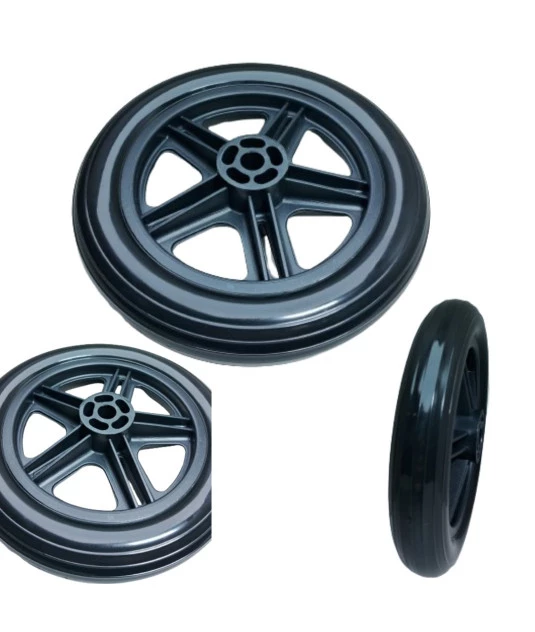 Roda Universal Aro 6 sem Rolamento para Cadeiras de Rodas