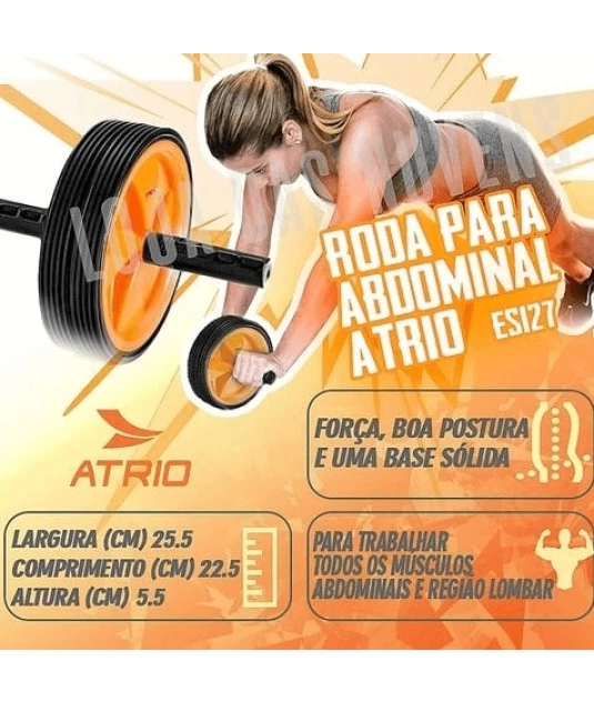 Roda de Exercício Abdominal Atrio Multilaser
