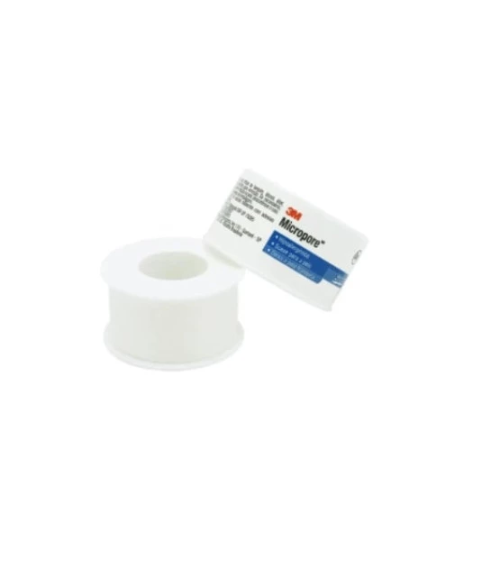 Micropore 25 mm x 10 mt Branco com Capa 1530
