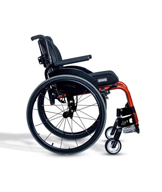 Cadeira de Rodas Monobloco M3 Premium Roda Sentinell Ortobras
