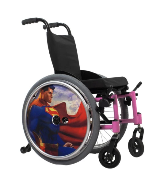 Protetor de Raios com Desenho para Cadeira de Rodas - Superman Aro 20