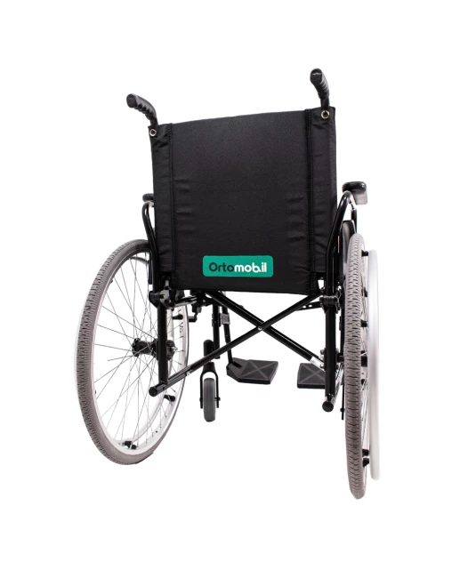 Cadeira de Rodas Alumínio Ortomobil MA3 SLIM Dobrável em X