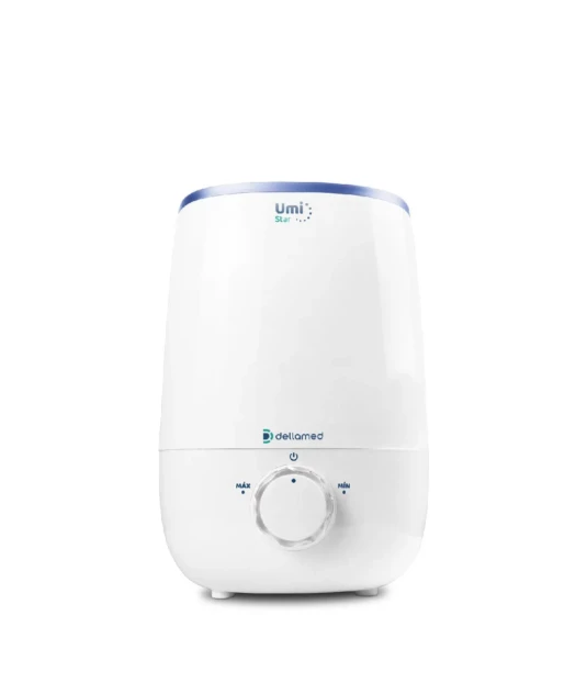 Umidificador de Ar Ultrassônico Dellamed Umi Star 3,4L Bivolt Silencioso - Dellamed