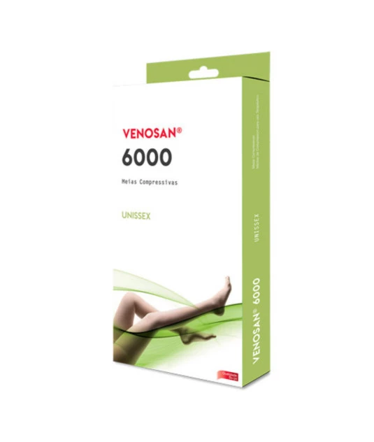 Meia de Compressão 7/8 Venosan 6000 20-30 mmHg Bege