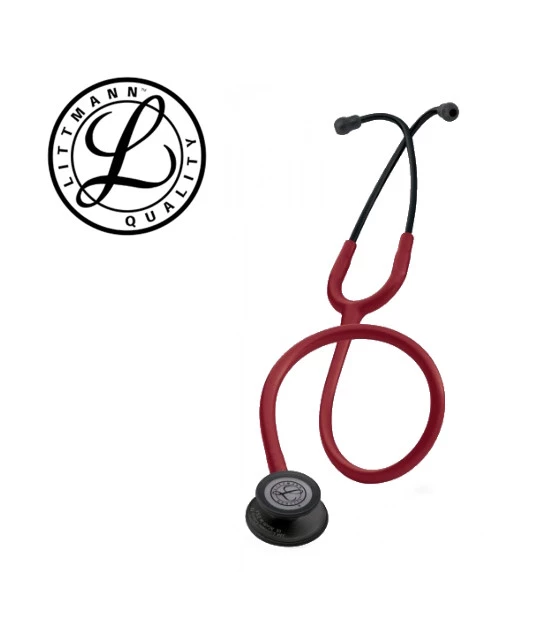Estetoscópio Littmann Classic III Adulto Vinho Black Edition