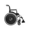 Cadeira de Rodas Dobravel MA3E 40cm Branco Ortomobil