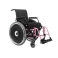 Cadeira de Rodas AVD Alumínio Pés Fixos 38cm Rosa Ortobras