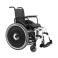 Cadeira de Rodas Dobravel MA3E 40cm Branco Ortomobil
