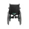 Cadeira de Rodas Dobravel MA3E 44cm Verde Ortomobil