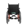 Cadeira de Rodas Dobravel MA3E 46cm Laranja Ortomobil