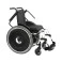 Cadeira de Rodas Dobravel MA3E 50cm Branco Ortomobil