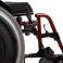 Cadeira de Rodas Dobravel MA3E 48cm Cereja Ortomobil