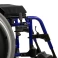 Cadeira de Rodas Dobravel MA3E 42cm Azul Ortomobil