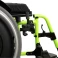 Cadeira de Rodas Dobravel MA3E 44cm Verde Fluor Ortomobil
