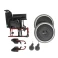 Cadeira de Rodas Dobravel MA3E 42cm Cereja Ortomobil