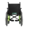 Cadeira de Rodas Dobravel MA3E 44cm Verde Fluor Ortomobil