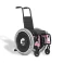 Cadeira de Rodas Infantil Mini K Rosa 36x34x35 Ortobras