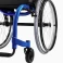 Cadeira de Rodas Monobloco em Alumínio New One - Smart - Azul - 46x46x40 cm