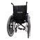 Cadeira de Rodas K3 Alumínio Pés Removíveis 44cm Branco Ortobras