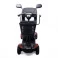 Cadeira de Rodas Motorizada Scooter Elétrica Dobrável até 136kg - Vermelha