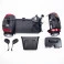 Cadeira de Rodas Motorizada Scooter Elétrica Dobrável até 136kg - Vermelha