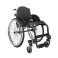 Cadeira de Rodas Monobloco M3 44cm Preto com Pneus Cinza Ortobras
